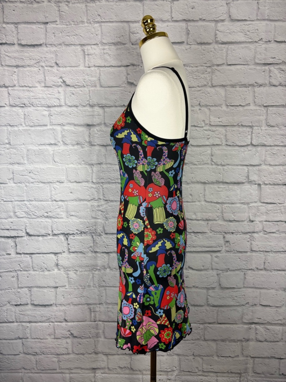 Current Mood Dolls Kill Mushroom dress size S - Picture 3 of 7